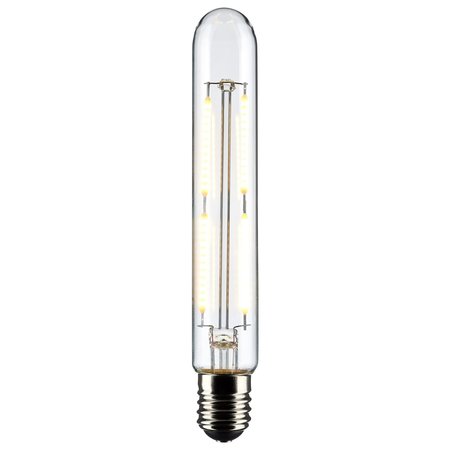 Satco 4-Watt T6.5 LED - Clear - Intermediate Base - 3000K - 400 Lumens - 120 Volts S21860